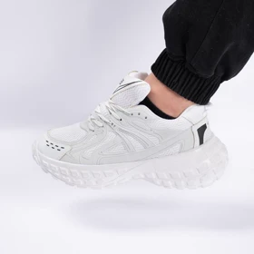 کفش و کتانی مردانه مدل بالنسیاگا BALENCIGA رنگ سفید