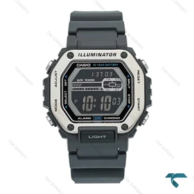 ساعت مردانه کاسیو MWD-110H-1AV سیلور طوسی Casio-7400-G