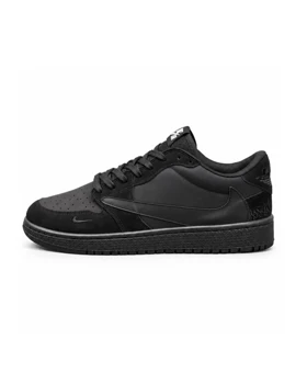 کفش کتانی مردانه مدل نایکی ترویس مشکی 2 Nike travis