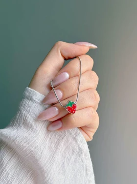گردنبند توت فرنگی 🍓