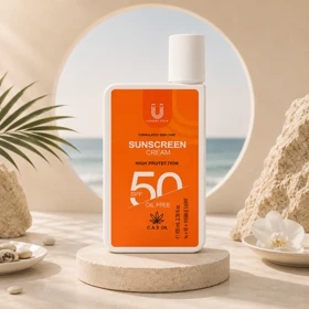 کرم ضد آفتاب جیبی SPF 50 لاکچری کوین