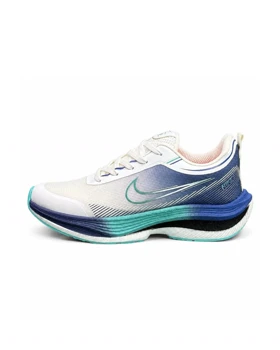 کفش کتانی مردانه مدل نایکی ورزشی با زیره بست سفید سبز آبی NIKE New