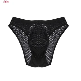 شورت زنانه لین مدل زنبوری جلو تور مشکی کد 4681-528