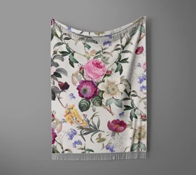 شال مبل ریش دار sofa shawl 5