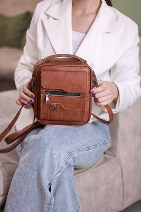 کیف مردانه کد 16320 (قهوه ای)