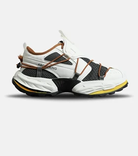 کفش کتانی مردانه سفید مشکی BALENCIAGA مدل 8168