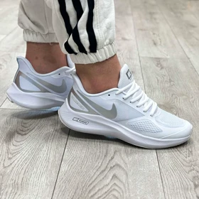 کتانی مردانه زنانه مدل نایک ایر زوم گاید nike air zoom guide رانینگ رنگ سفید