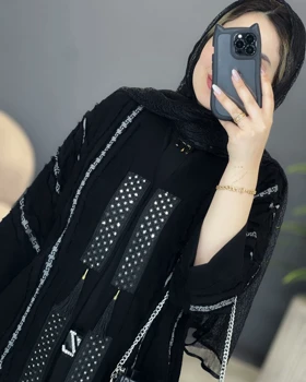 مانتو حریر ژاکارد