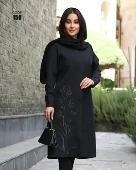 مانتو مجلسی گلدوزی کد 150