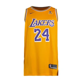 رکابی ورزشی مردانه لیکرز مدل Dri Fit-Bryant-1758 زرد