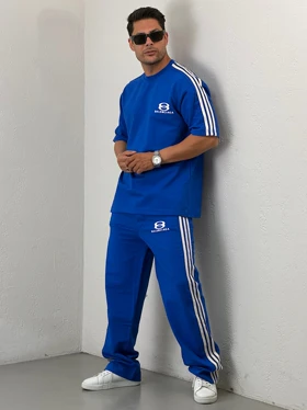 ست مردانه تیشرت و شلوارBALENCIAGA9024