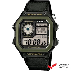 ساعت مچی مردانه کاسیو CASIO مدل AE-1200WHD-1BVDF