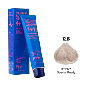 رنگ مو پینک ویژوآل شماره 12.16 رنگ مرواریدی حجم 120 میلی لیتر