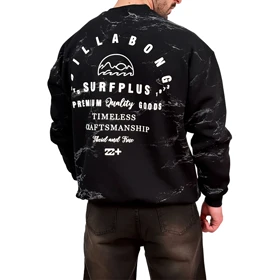 دورس مردانه مشکی سه نخ طرح چاپ برجسته