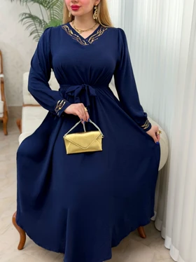 پیراهن یقه پولکی 3940