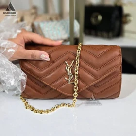 کیف دستی وای اس ال YSL Hand Bag A04 (عسلی)