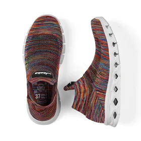 کتانی راحتی قطره جزبا مولتی کالر - Jazba Qatra Sockün Frost Berry