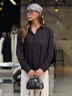 شومیز مشکی NEXT کد 459