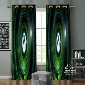 پرده کودک طرح ایکس باکس مدل W5126