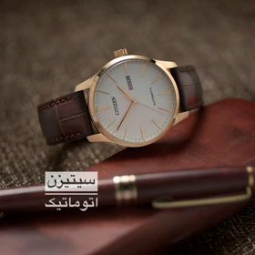 ساعت بند چرم طبیعی