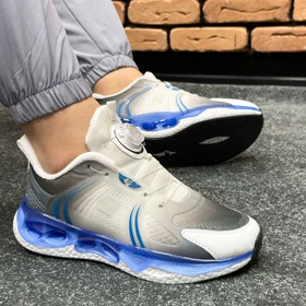 کتانی اسپرت مردانه مدل NIKE Air Griffey DISK رنگ سفید آبی