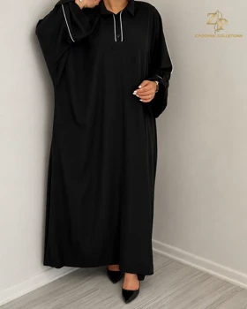 عبا زنانه کرپ مورا