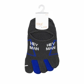 جوراب انگشتی ورزشی مدل Toe Joy-17845 (طوسی تیره)