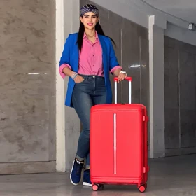 چمدان نشکن هادایز مدل HADIZE - HZD001 LARGE POLYPROPYLENE سایز بزرگ