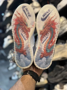 کتانی دخترانه دراگون سرمه ای