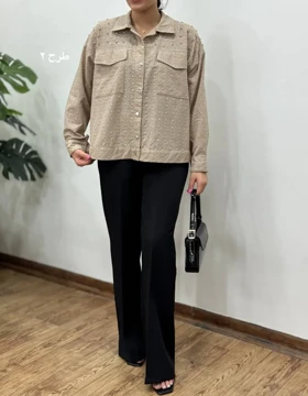 شومیز مجلسی سوزندوزی فیدل