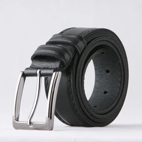 کمربند مردانه چرم یلسان مدل بایسن S1 کد 084-GS