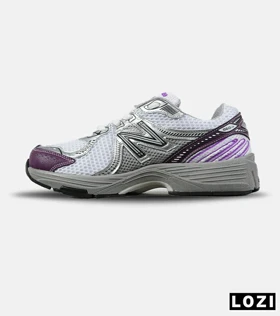 کفش کتانی مردانه و زنانه طوسی بنفش New Balance 860 V.02 مدل 7511