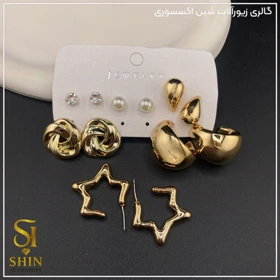 پک گوشواره شش تایی کدpgsh47