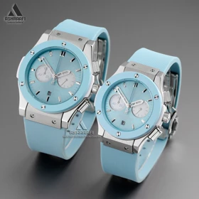 ساعت هابلوت آبی Hublot Classic Fusion Sky Blue 76-4