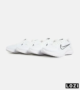 کفش کتانی مردانه و زنانه سفید Nike zoom