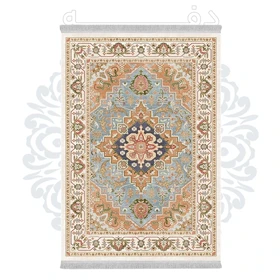 فرشینه از جنس پارچه هازان مخمل ترک طرح سنتی و مدرن برند دفه کد DHU170
