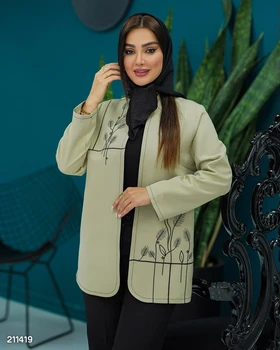 مانتو زنانه مدل پرواز کد 2114