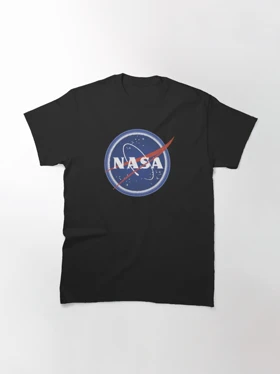 تیشرت با طرح nasa ناسا Embroidered کد 12836