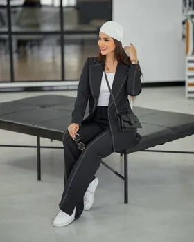 کت و شلوار زنانه مدل وینا کد 1518