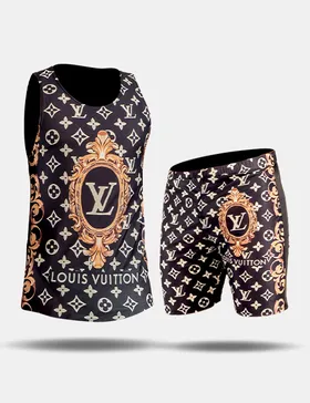 ست رکابی و شلوارک مردانه Louis Vuitton