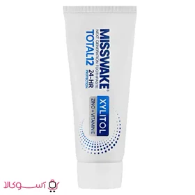 خمیر دندان میسویک مدل total 12 حاوی زایلیتول حجم 75 میل