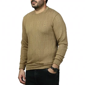 بلوز آستین بلند طرح دار مردانه سیزر مدل 15501787