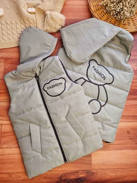 پافر اسپرت کلاه دار فشن