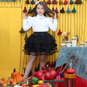 دامن تور طبقه‌ای شاین