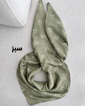 مینی اسکارف قلبی بهاره 4252