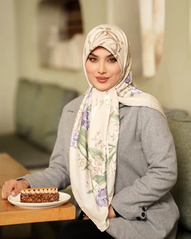 روسری دست دوز ابریشم