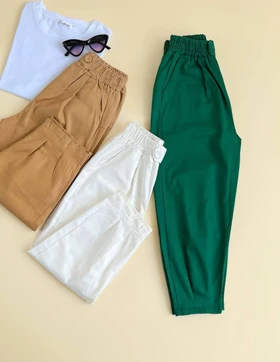 شلوار مام پیلی دار کد 2016