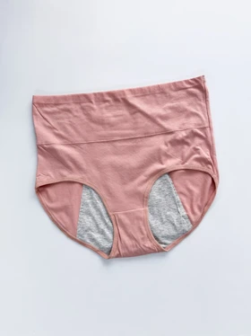 شورتکس قاعدگی نخ پنبه ساده رنگی