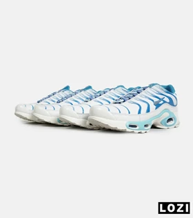 کفش کتانی مردانه و زنانه آبی سفید NIKE AirMax Plus TN Ultra