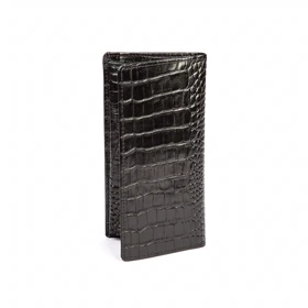 کیف پول چرمی کتی مردانه (طرح کروکو)